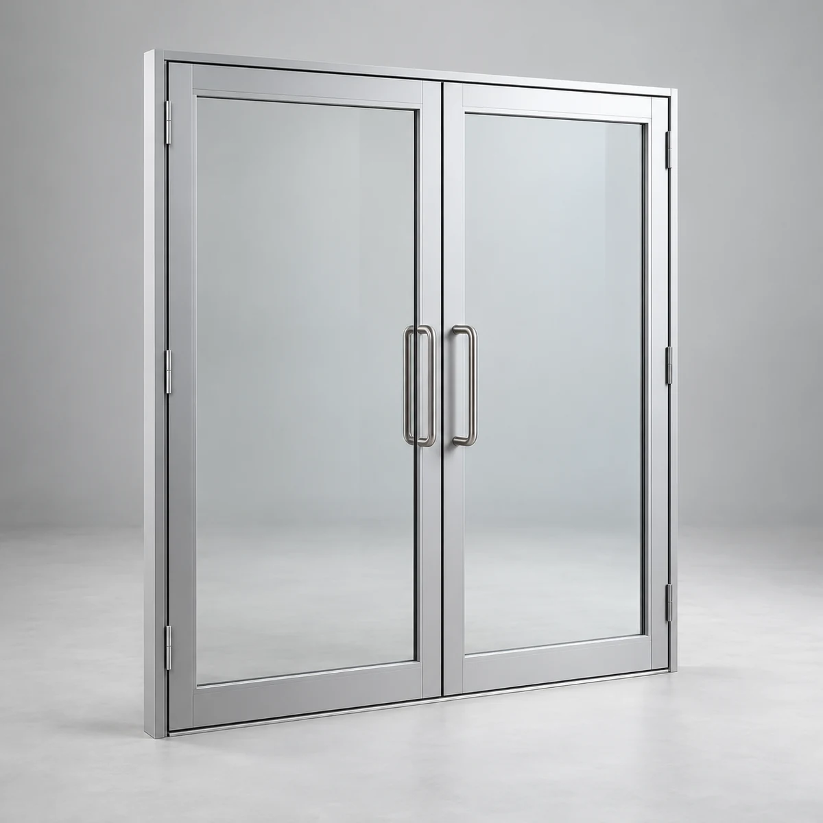Double Glass Door